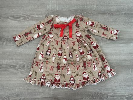 Handmade vianočné šaty, 104