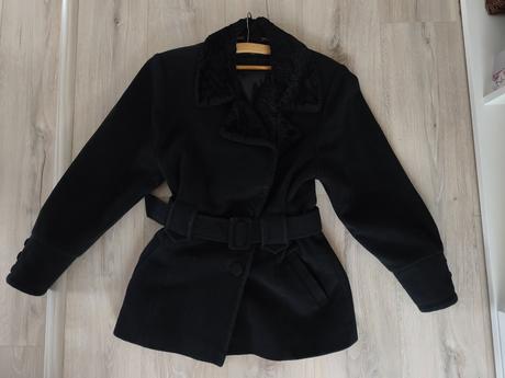 Čierny kabát vlna, slovenská výroba, 40