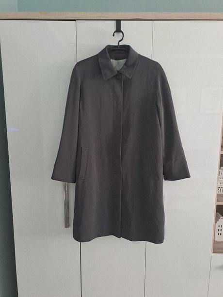 Zara grafit trenčkot, zara,xl