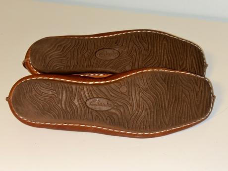 Kožené balerínky, clarks,40
