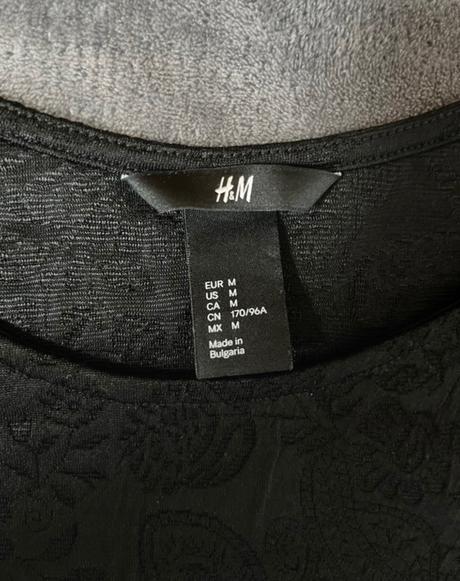 Čierne úzke šaty, h&m,m