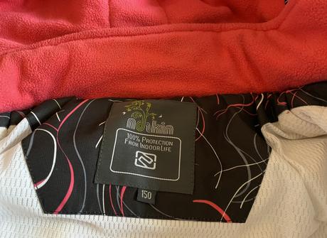 Kvalitná teplá lyžiarska bunda ndskin v. s/m, s