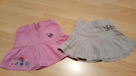 Sukňa bledosiva, h&m,98