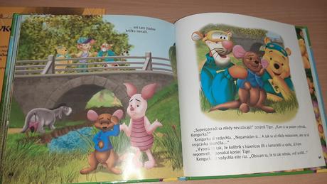Rozprávkové čítanie, disney tiger a macko pú, 