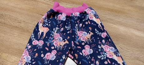 Softshelové nohavice 6-8r., 122