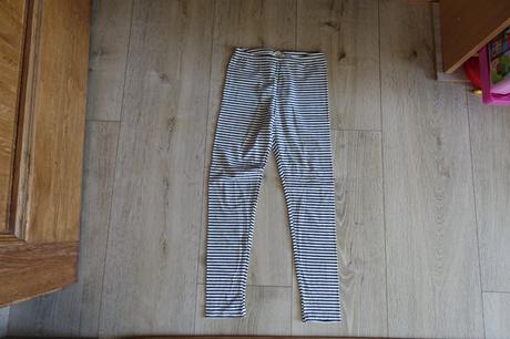 Bavlnené legínky, h&m,140