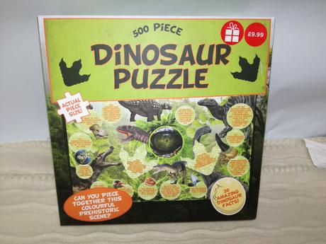 500 piece dinosaur puzzle nwi19, 