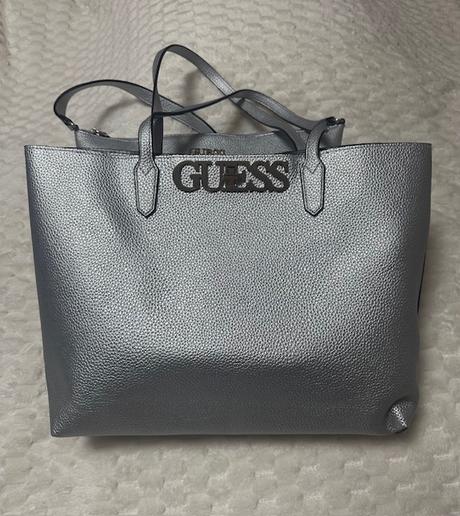 Strieborná kabelka 2v1 zn. guess originál, guess