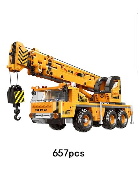 Stavebnica žeriav 657 dielikov,