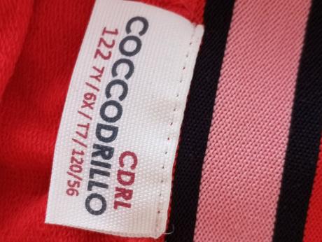 Červená sukňa 122, coccodrillo,122