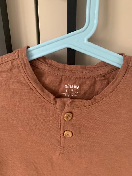 Set 2ks tričiek s dlhým rukávom, sinsay,116