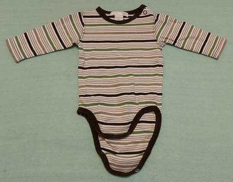 Body pásikové h&m 62, h&m,62