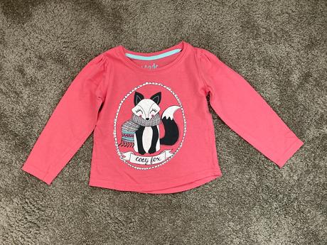 Tričko s líšku v.86, young dimension,86