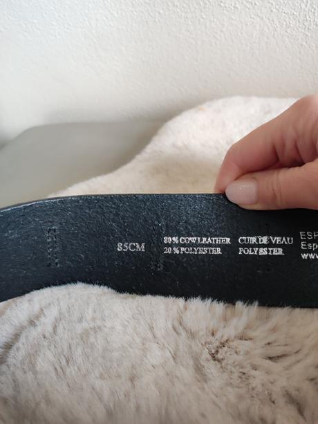 Dámsky kožený opasok, esprit