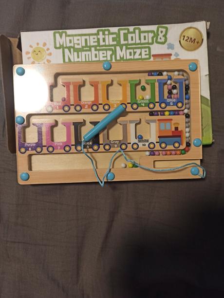 Magnetická hra vláčik,