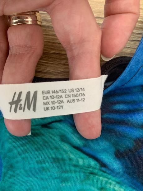 Tielko s papagájom, h&m,146