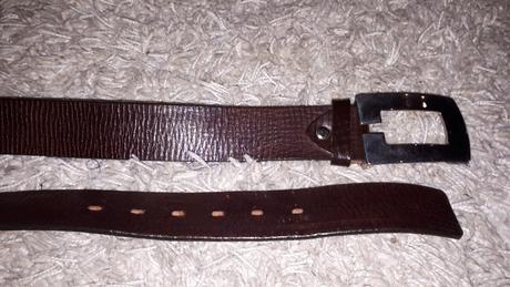 Kožený opasok m/l    80 - 95 cm, 