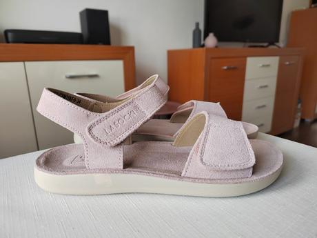 Sandále lasocki - pink v.34, lasocki,34