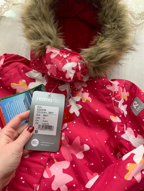 Nový zimný overal reima oulu 98, reima,98