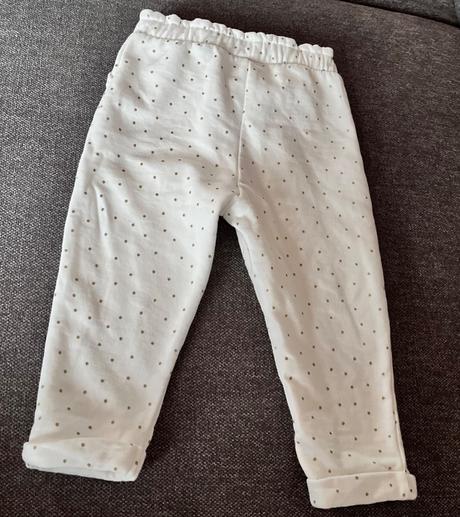 Len oprate nohavice krasne s maslickou, c&a,86