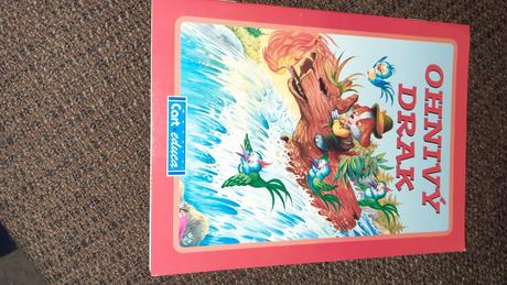 Časopis - rozprávka ohnivý drak, 