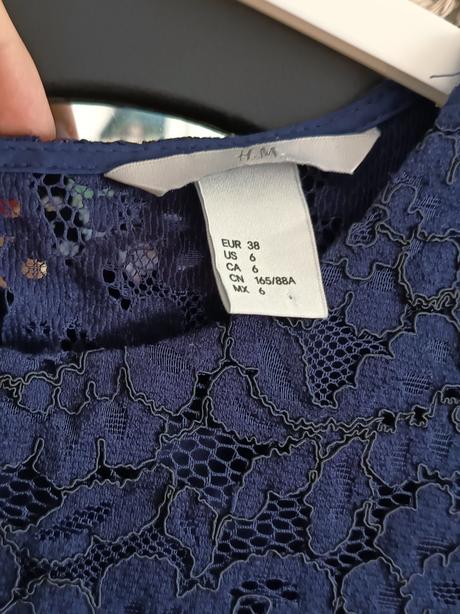 Čipkované spoločenské šaty h&m, h&m,m