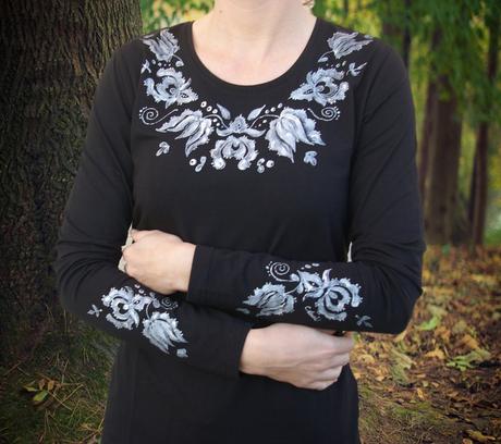 Ručne maľované farebné tričká, l - xxl