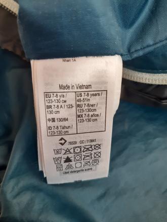 Bunda do dažďa, decathlon,122