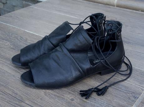 Kožené sandále, baldinini,38