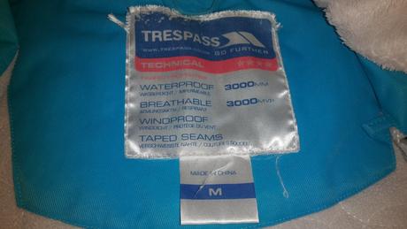 Zimna bunda trespass, m