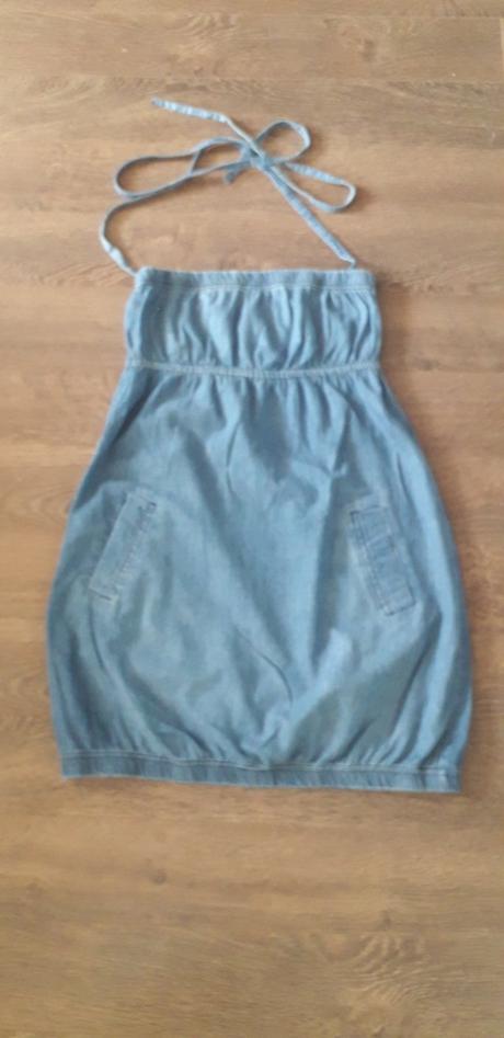 Tenké riflové šaty xs-s, reserved,s