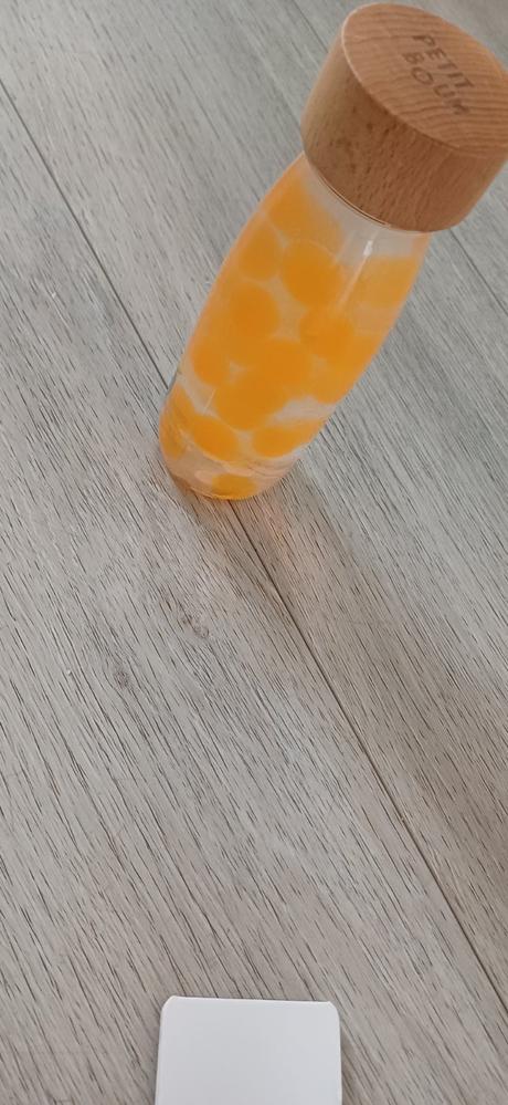 Senzoricka zvuková flasa s rybkou, 