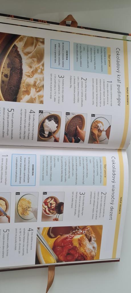 Kniha lahodná čokoláda,