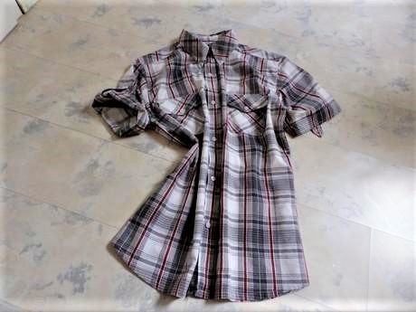 Športová kockovaná košeľa, xl