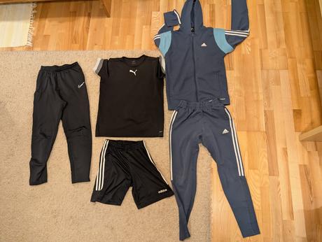 Sportove oblecenie, 158–170