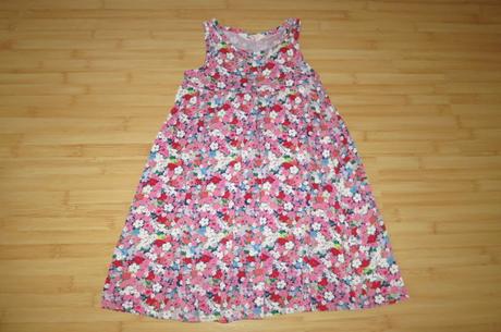 Šaty kvietkové, h&m,110