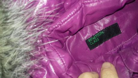 Prekrásna vetrovka pre malú princezničku, benetton,104