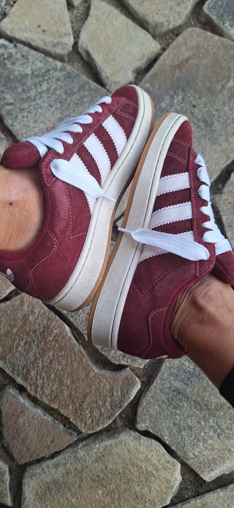 Kožené tenisky adidas campus 40/41, adidas,41