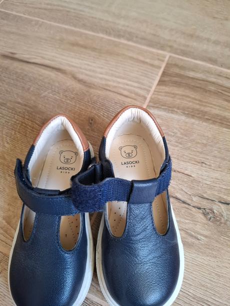 Poltopanky lasocki kožené 2x obuté, lasocki,23