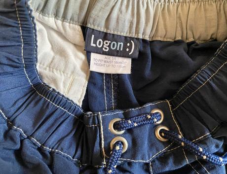 Letné nylonové nohavice zn. logon v. 116/122, 116