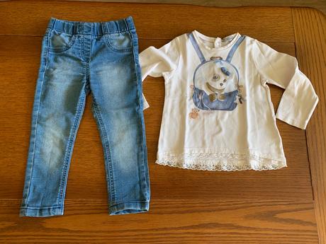 Tričko so psíkom v batohu, mayoral,86