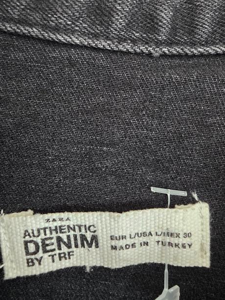 Dzinsove saty, zara,m