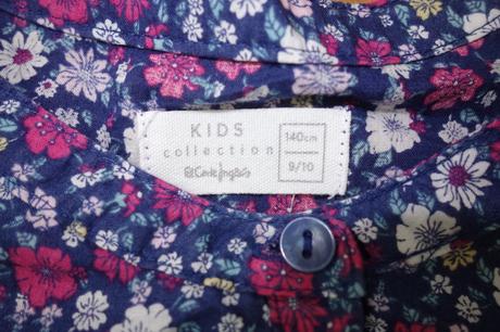 Kvetinková blúzka 9-10 rokov, 140