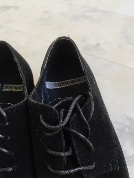 Semišové spoločenské topánky, 42