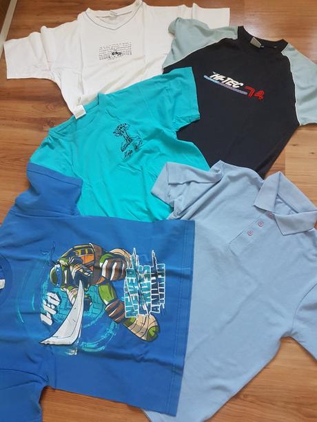 Balík tričiek/tričko 152/158, 140–152