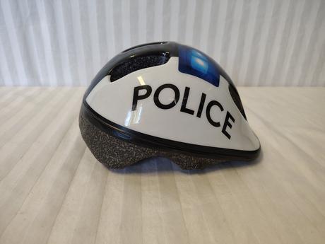 Detská cyklistická prilba police, martes baldo, xs, xs