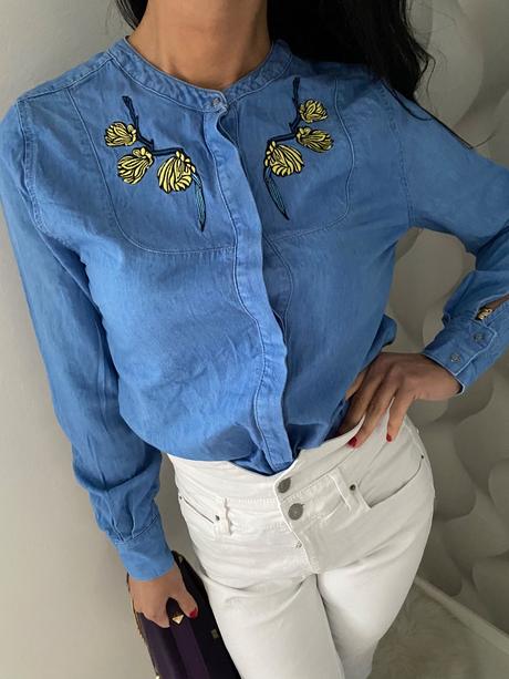 Trussardi - denim košeľa, xs