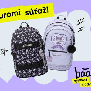 🎀 Súťaž o školský batoh BAAGL Kuromi
