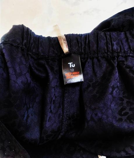 Hodvábne šortky na spanie, tu,l