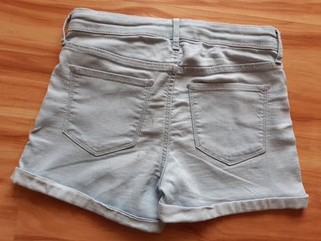 Riflové kraťasy, h&m,134